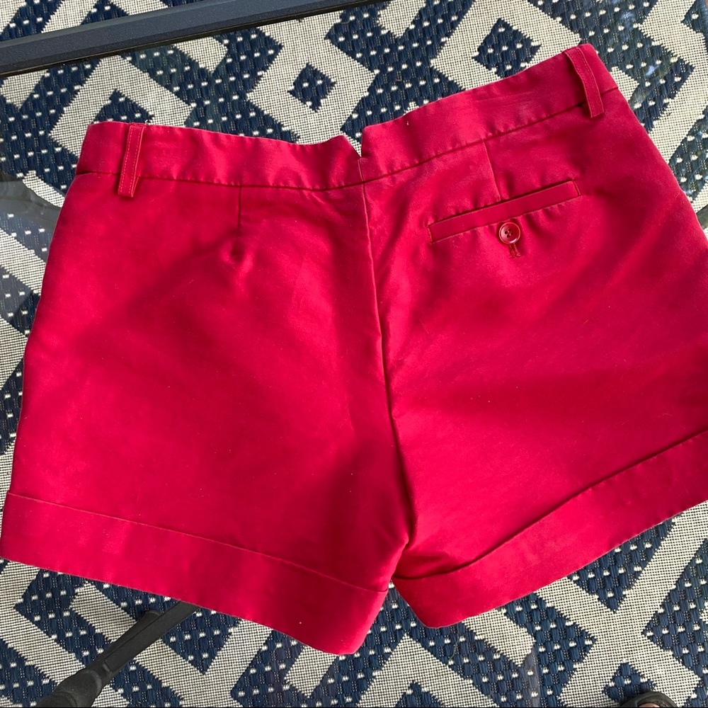 BCBGMaxAzria Red Shorts - Picture 2 of 4